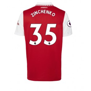 Arsenal Oleksandr Zinchenko #35 Hemmatröja 2022-23 Kortärmad